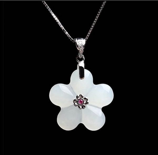 lockets fine jewelry hetian jade five leaves pendants flower rich women pendant, Silver
lockets fine jewelry hetian jade five leaves pendants flower rich women pendant, Silver