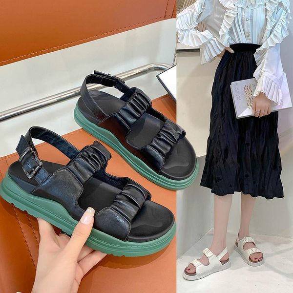 sandals women summer fashion women's 2021 solid color all-match comfortable head open toe leisure shoes, Black
sandals women summer fashion women's 2021 solid color all-match comfortable head open toe leisure shoes, Black