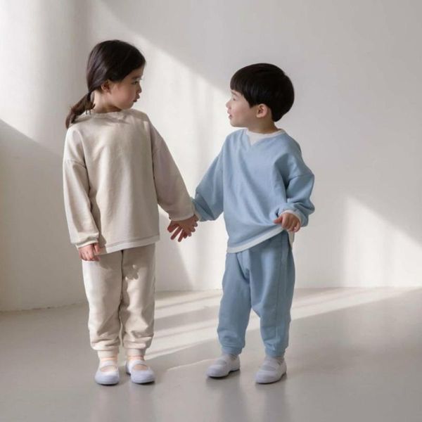 clothing sets spring 2021 baby boys and girls cotton casual suit children sports sweatshirt pants two piece set, #9374, White
clothing sets spring 2021 baby boys and girls cotton casual suit children sports sweatshirt pants two piece set, #9374, White