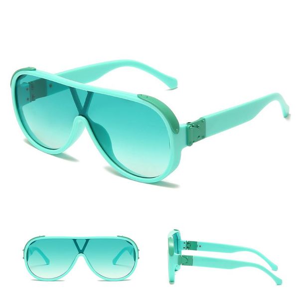 trendy personality men's sunglasses fashion female one-piece lens uv400 women casual wild glasses, White;black
trendy personality men's sunglasses fashion female one-piece lens uv400 women casual wild glasses, White;black