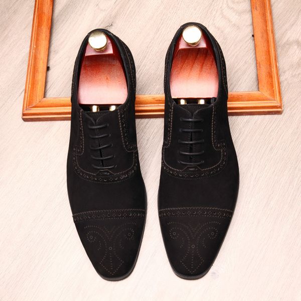 Suede Mens Brown Calf Leather Dress Shoes Italian Business Office Shoes Elegant Black Gentleman Formal Tuxeod Shoes Social Suit
Suede Mens Brown Calf Leather Dress Shoes Italian Business Office Shoes Elegant Black Gentleman Formal Tuxeod Shoes Social Suit