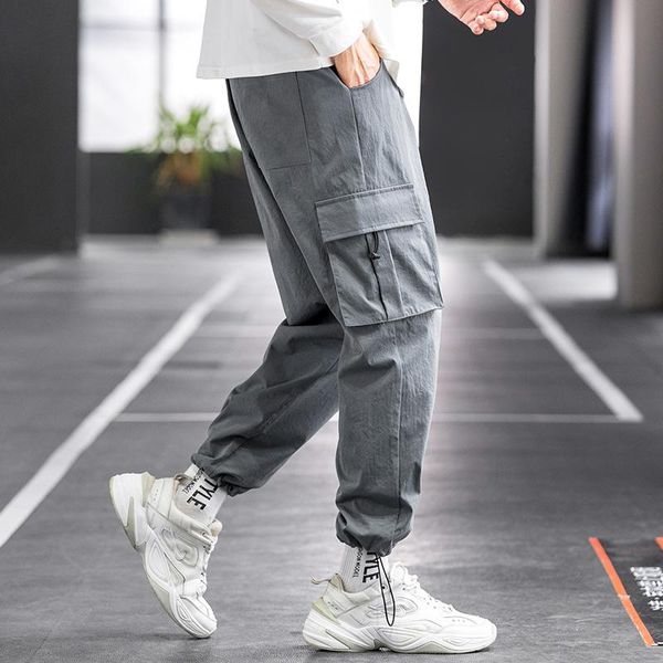 men's pants loose cupped cargo trousers for summer nine - cent teenagers and junior high school students versatile ca, Black
men's pants loose cupped cargo trousers for summer nine - cent teenagers and junior high school students versatile ca, Black