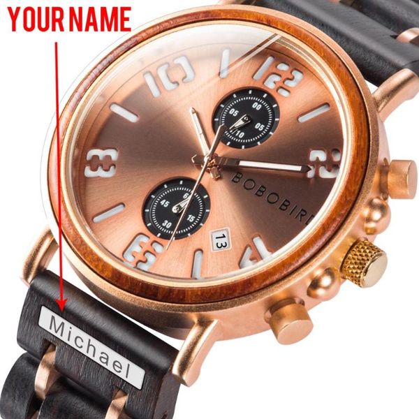 wristwatches engraving your name customized watch bobobird men wood wrist watches luminous hand gold business chronograph waterproof v-s26, Slivery;brown
wristwatches engraving your name customized watch bobobird men wood wrist watches luminous hand gold business chronograph waterproof v-s26, Slivery;brown