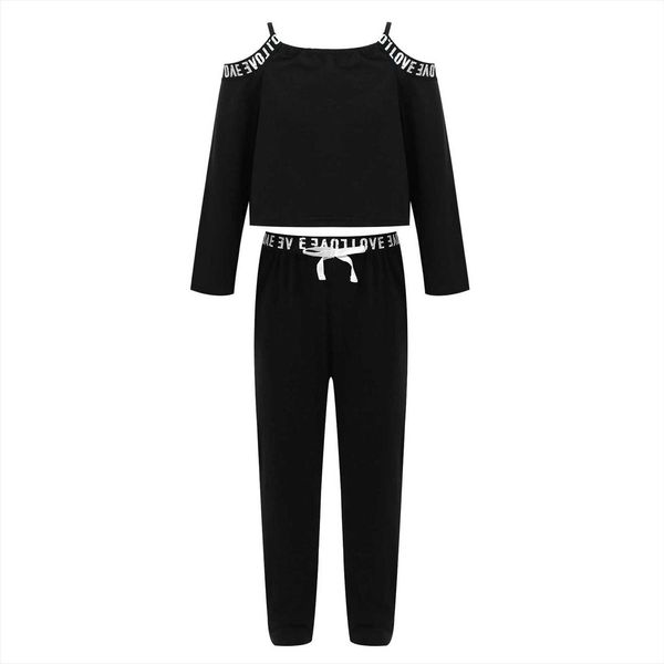 oyolan childrens clothing girls spring open shoulder pants set trousers outfits kids tracksuit for girl sport suit, White
oyolan childrens clothing girls spring open shoulder pants set trousers outfits kids tracksuit for girl sport suit, White