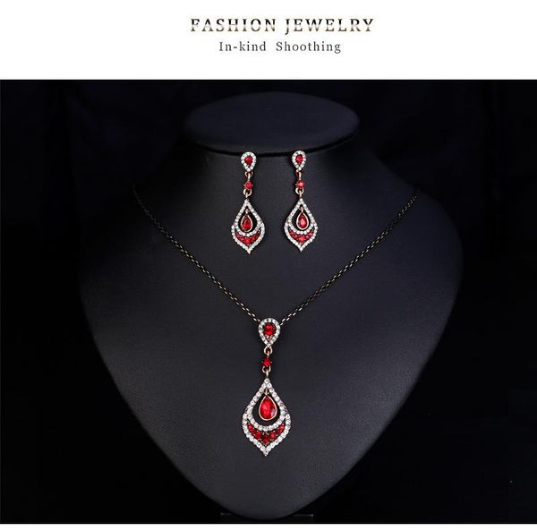 earrings & necklace fashion classic drop pendant and jewelry suit two parts banquet woman wedding equisit set, Silver
earrings & necklace fashion classic drop pendant and jewelry suit two parts banquet woman wedding equisit set, Silver
