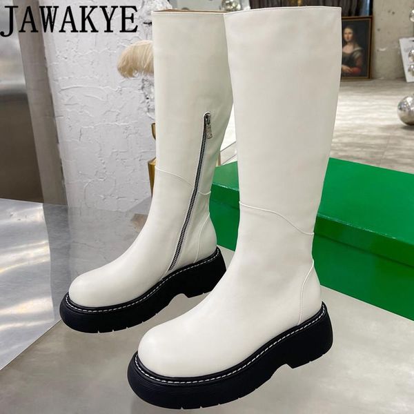 boots women winter knee high black white round toe thick sole flat real leather long fashion brand botas mujer
boots women winter knee high black white round toe thick sole flat real leather long fashion brand botas mujer