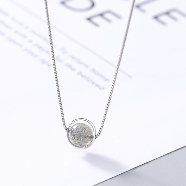 chokers cute moonstone 925 sterling silver korea simple literary clavicle chain temperament personality female necklace sne308, Golden;silver
chokers cute moonstone 925 sterling silver korea simple literary clavicle chain temperament personality female necklace sne308, Golden;silver