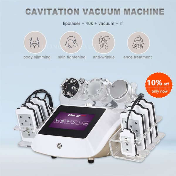 professional ultrasonic cavitation body slimming machine radio frequency laser 8 pads rf lift face multipolar lipo lazer beauty machines
professional ultrasonic cavitation body slimming machine radio frequency laser 8 pads rf lift face multipolar lipo lazer beauty machines