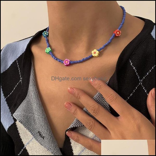 beaded necklaces & pendants jewelry european contrast color y flower retro ethnic style rice beads chain women vacation beach party gift nec, Silver
beaded necklaces & pendants jewelry european contrast color y flower retro ethnic style rice beads chain women vacation beach party gift nec, Silver