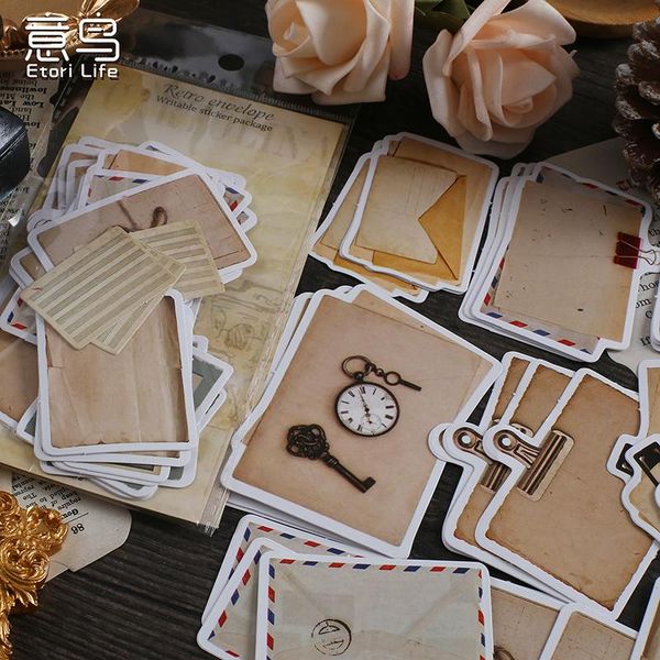 gift wrap 45pcs/bag vintage letterhead writable paper sticker package diy diary journal decoration label scrapbooking
gift wrap 45pcs/bag vintage letterhead writable paper sticker package diy diary journal decoration label scrapbooking