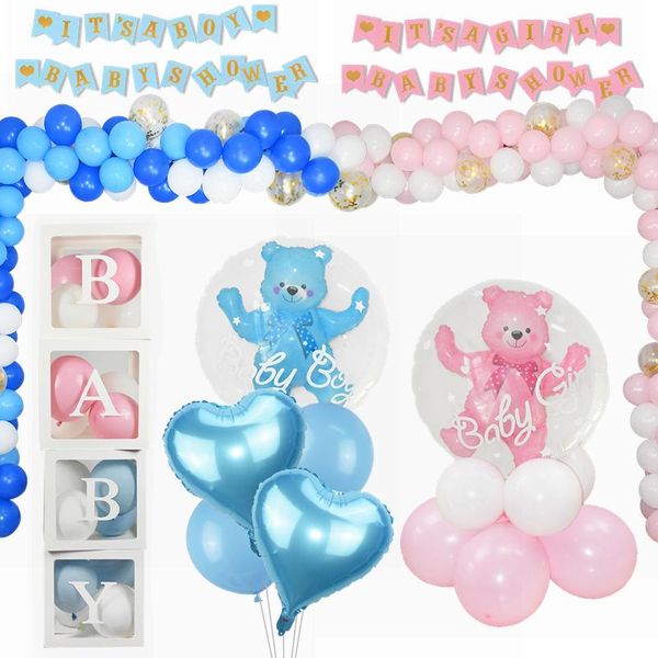 party decoration baby shower blue pink bear foil balloon it is a boy girl bubble ball gender reveal banner 8
party decoration baby shower blue pink bear foil balloon it is a boy girl bubble ball gender reveal banner 8