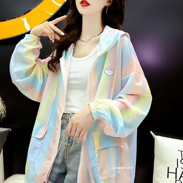 women's jackets women fashion sun protection clothing jacket thin long sleeve plus size loose rainbow color hooded outdoor coats, Black;brown
women's jackets women fashion sun protection clothing jacket thin long sleeve plus size loose rainbow color hooded outdoor coats, Black;brown