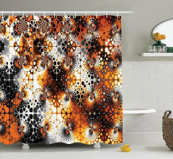 shower curtains burnt orange curtain vintage mosaic with floral curve features abstract graphic art bathroom home decor
shower curtains burnt orange curtain vintage mosaic with floral curve features abstract graphic art bathroom home decor