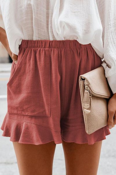 women's shorts high waist summer loose wide leg pants, cotton linen shorts, casual sweatpants ladies, White;black
women's shorts high waist summer loose wide leg pants, cotton linen shorts, casual sweatpants ladies, White;black