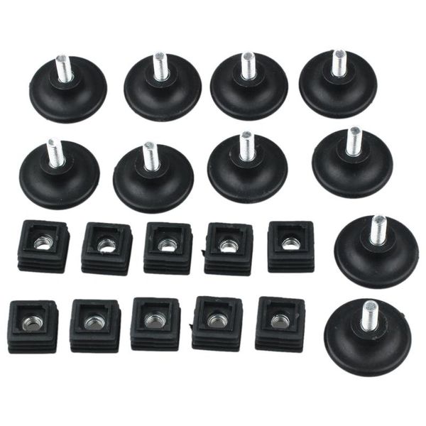 furniture accessories 10 sets 45mm base dia adjustable leveling foot 25mmx25mm square tube insert kit
furniture accessories 10 sets 45mm base dia adjustable leveling foot 25mmx25mm square tube insert kit