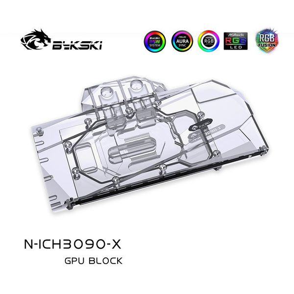 bykski water block use for inno3d rtx3080/3090 gpu card / full cover copper radiator /a-rgb rgb fans & coolings
bykski water block use for inno3d rtx3080/3090 gpu card / full cover copper radiator /a-rgb rgb fans & coolings