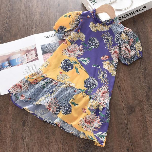 girl's dresses baby girls flower print summer dress for toddler casual beach sundress teenage kids children clothes 3-7year, Red;yellow
girl's dresses baby girls flower print summer dress for toddler casual beach sundress teenage kids children clothes 3-7year, Red;yellow