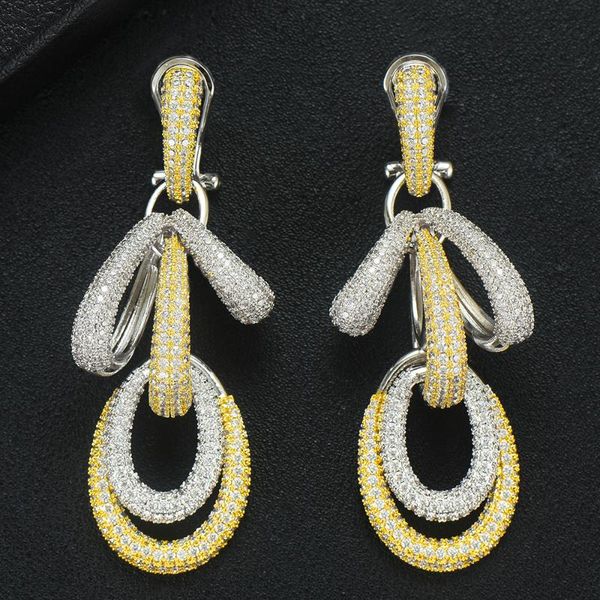 dangle & chandelier twist earring circles lines colorful full mirco cubic zirconia european wedding fashion jewelry, Silver
dangle & chandelier twist earring circles lines colorful full mirco cubic zirconia european wedding fashion jewelry, Silver
