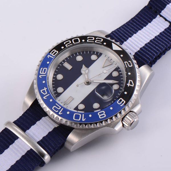 wristwatches 40mm two color dial miyota 8215 automatic men's wristwatch sapphire glass ceramic bezel seeing case back, Slivery;brown
wristwatches 40mm two color dial miyota 8215 automatic men's wristwatch sapphire glass ceramic bezel seeing case back, Slivery;brown