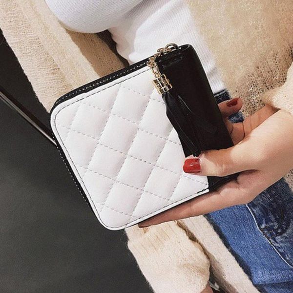 wallets women short pu leather female plaid purses card holder wallet fashion woman small zipper with coin purse, Red;black
wallets women short pu leather female plaid purses card holder wallet fashion woman small zipper with coin purse, Red;black