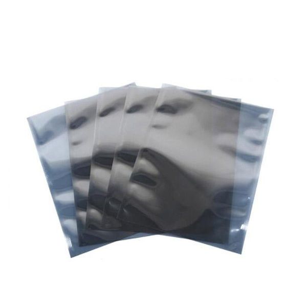 storage bags open gray transparent electronic accessories shielding anti static package antistatic packaging bag
storage bags open gray transparent electronic accessories shielding anti static package antistatic packaging bag