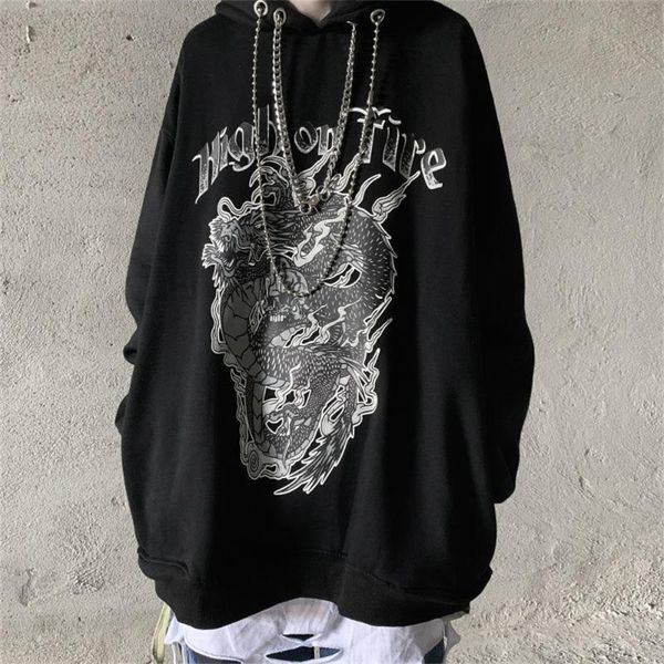 men's hoodies & sweatshirts gothic dark student fashion male hoodie punk harajuku streetwear hoody outwear men loose coat, Black
men's hoodies & sweatshirts gothic dark student fashion male hoodie punk harajuku streetwear hoody outwear men loose coat, Black