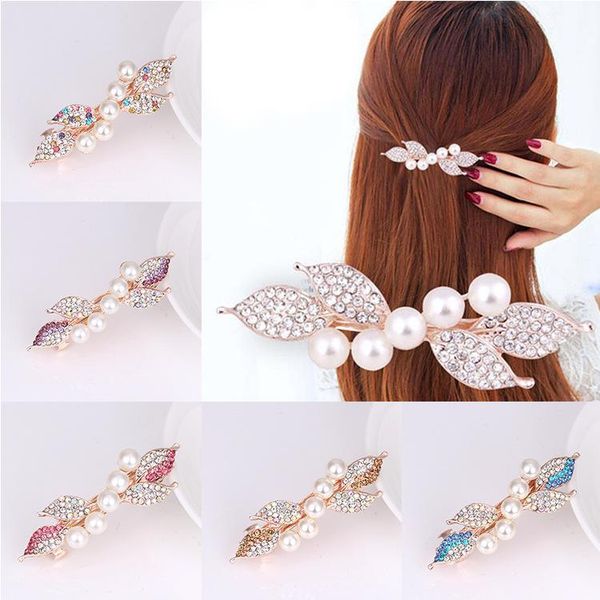 the small korean version of water drill pearl hair clip headdress pearl-encrusted fashion spring hairpin party favor
the small korean version of water drill pearl hair clip headdress pearl-encrusted fashion spring hairpin party favor