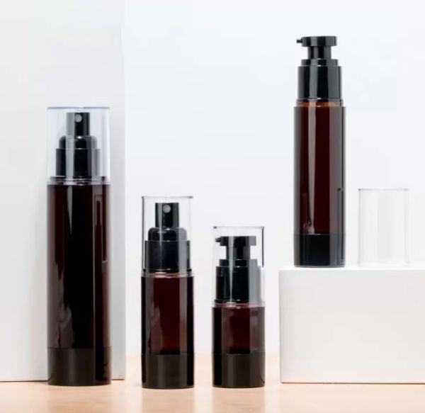 15 30 50 100ml empty amber airless pump bottle plastic travel lotion containers/airless lotion atomizer dispenser cosmetic spray
15 30 50 100ml empty amber airless pump bottle plastic travel lotion containers/airless lotion atomizer dispenser cosmetic spray