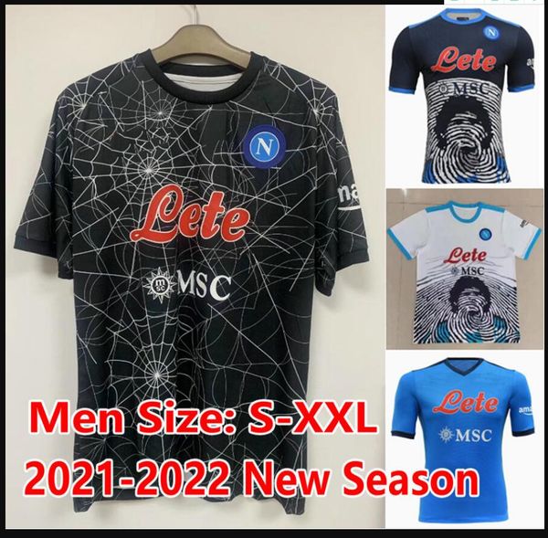 21 22 napoli soccer jersey osimhen insigne naples football shirt 2021 koulibaly lozano camiseta de futbol maradona maillot foot mertens lobo, Black;yellow
21 22 napoli soccer jersey osimhen insigne naples football shirt 2021 koulibaly lozano camiseta de futbol maradona maillot foot mertens lobo, Black;yellow