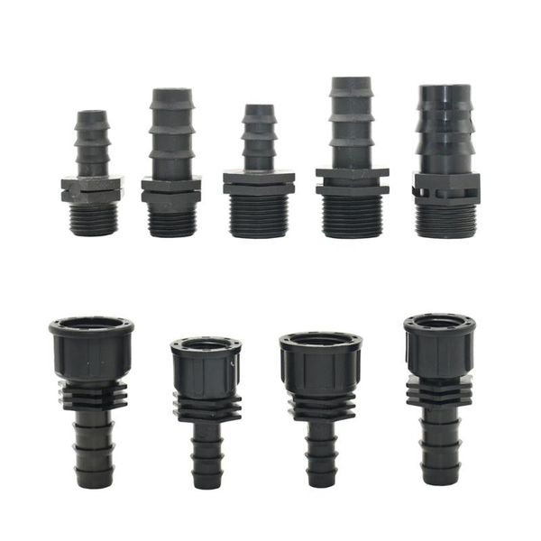 watering equipments 1/2 3/4 female male thread to 1 inch garden hose barb connector 16mm 20mm 25mm plastic fitting 2 pcs
watering equipments 1/2 3/4 female male thread to 1 inch garden hose barb connector 16mm 20mm 25mm plastic fitting 2 pcs