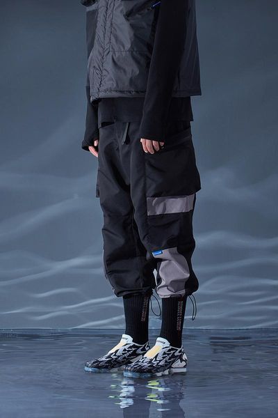 men's pants summer men reindee lusion functional lightweight ankle length multiple pockets techwear streetwear aesthetic, Black
men's pants summer men reindee lusion functional lightweight ankle length multiple pockets techwear streetwear aesthetic, Black