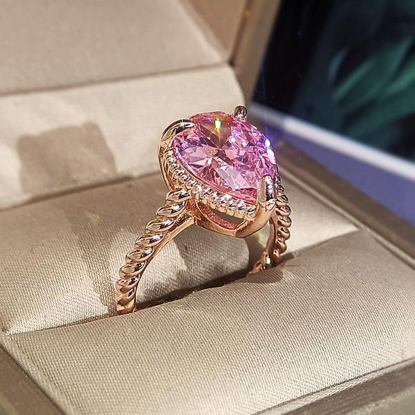wedding rings 2021 korea fashion luxury temperament pink zircon drop for women engagement accessories female wholesale, Slivery;golden
wedding rings 2021 korea fashion luxury temperament pink zircon drop for women engagement accessories female wholesale, Slivery;golden