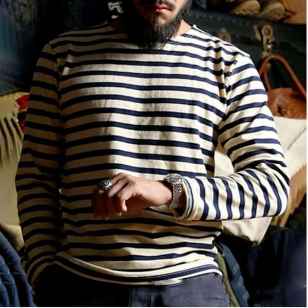 men's t-shirts men long sleeve loose striped t-shirt classic harajuku pullover clothing fashion streetwear tshirts soft homewear tees, White;black
men's t-shirts men long sleeve loose striped t-shirt classic harajuku pullover clothing fashion streetwear tshirts soft homewear tees, White;black