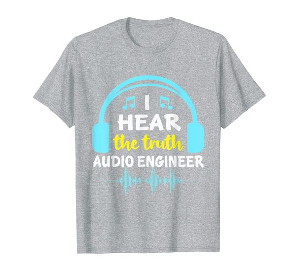 i hear the truth audio engineer t-shirt, White;black
i hear the truth audio engineer t-shirt, White;black