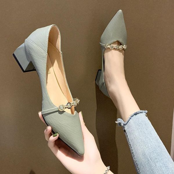 dress shoes zapatos de mujer women classic green pu leather slip on heel lady yellow office square heels bc9187, Black
dress shoes zapatos de mujer women classic green pu leather slip on heel lady yellow office square heels bc9187, Black