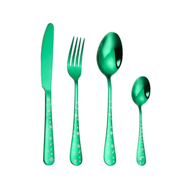 dinnerware sets 4 pcs stainless steel cutlery set christmas fork spoon knife tableware gift
dinnerware sets 4 pcs stainless steel cutlery set christmas fork spoon knife tableware gift