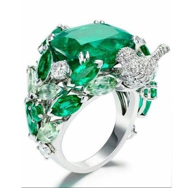 wedding rings for women zircon jewelry green semi-precious stone color female gift, Slivery;golden
wedding rings for women zircon jewelry green semi-precious stone color female gift, Slivery;golden