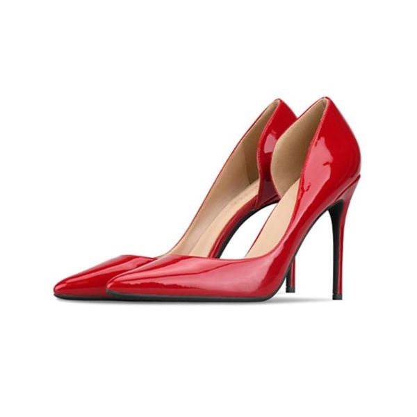 dress shoes spring summer women pumps shallow hollow high heels with 8-12 cm party wedding stiletto, Black
dress shoes spring summer women pumps shallow hollow high heels with 8-12 cm party wedding stiletto, Black