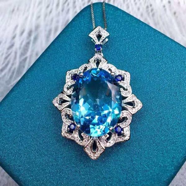 chains classic swiss blue z pendant pure luxury atmosphere inlaid female necklace jewelry accessories, Silver
chains classic swiss blue z pendant pure luxury atmosphere inlaid female necklace jewelry accessories, Silver