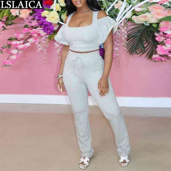 wholesale clothes summer women set solid color suspender &woman pants elastic waist 2 piece sets womens outfits casual knit 210515, White
wholesale clothes summer women set solid color suspender &woman pants elastic waist 2 piece sets womens outfits casual knit 210515, White