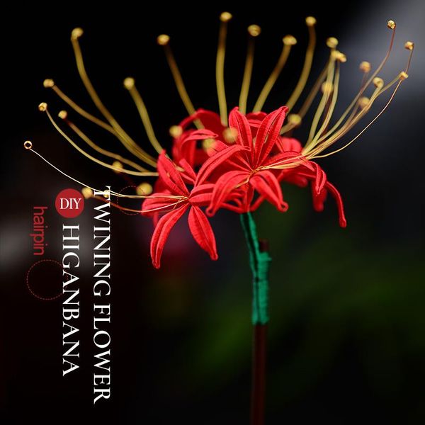 other arts and crafts higanbana twining flower wrapped hairpin diy kit hair accessory with traditional costumes handmade for beginners class
other arts and crafts higanbana twining flower wrapped hairpin diy kit hair accessory with traditional costumes handmade for beginners class