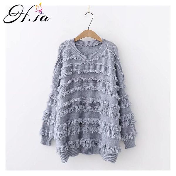 women's sweaters hsa 2021 autumn winter women sweater and pullovers oneck tassel pink jumpers oversized long korean pull femme, White;black
women's sweaters hsa 2021 autumn winter women sweater and pullovers oneck tassel pink jumpers oversized long korean pull femme, White;black