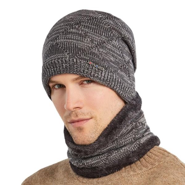 cycling caps & masks winter beanies hats men's knitted woolen cap flussy fur warm caps+neck scarves set ear protection outdoor biking, Black
cycling caps & masks winter beanies hats men's knitted woolen cap flussy fur warm caps+neck scarves set ear protection outdoor biking, Black