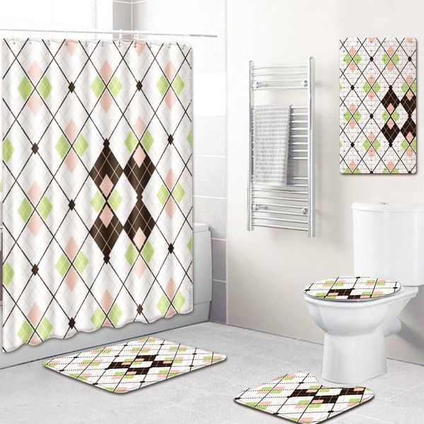 bath mats selling mat shower thick waterproof curtain non-slip toilet cover carpet five-piece set
bath mats selling mat shower thick waterproof curtain non-slip toilet cover carpet five-piece set