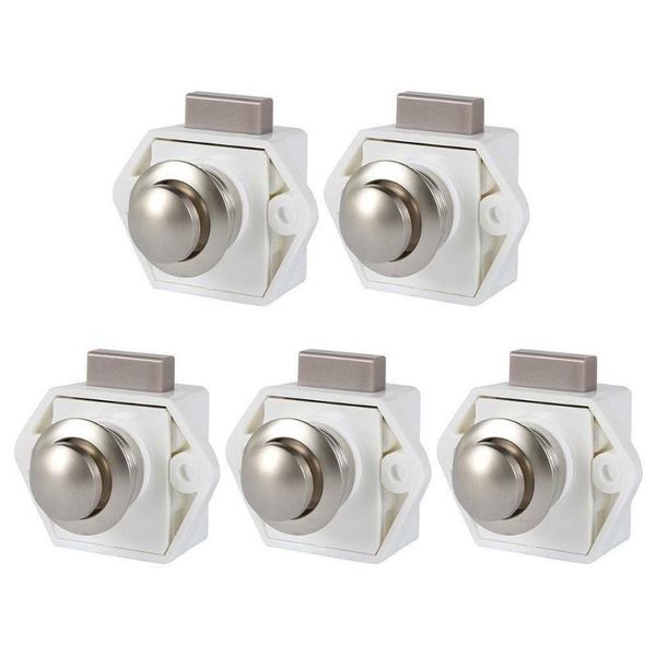 theft protection 5pcs push button catch lock latch knob drawer cupboard door aluminium for rv camping car
theft protection 5pcs push button catch lock latch knob drawer cupboard door aluminium for rv camping car