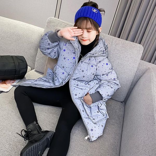 down coat children winter casual fashion puffer jacket teenage girls snowflake cartoon thick warm outerwear kids hooded luminous, Blue;gray
down coat children winter casual fashion puffer jacket teenage girls snowflake cartoon thick warm outerwear kids hooded luminous, Blue;gray