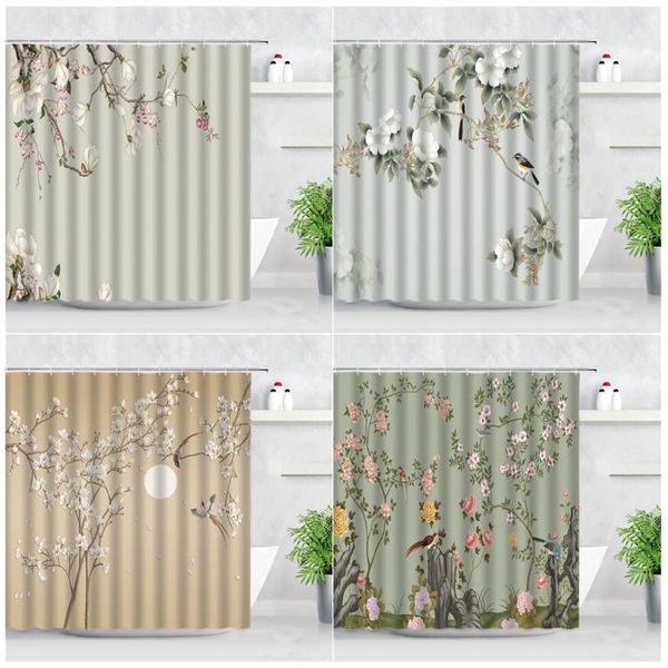 shower curtains chinese style flower bird curtain floral print modern home decor bathroom screen waterproof polyester clorh bath
shower curtains chinese style flower bird curtain floral print modern home decor bathroom screen waterproof polyester clorh bath