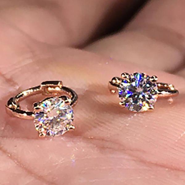 hoop & huggie 18k yellow gold women earrings moissanite diamonds 0.5 1 2 3 carat round wedding party engagement anniversary gift present, Golden;silver
hoop & huggie 18k yellow gold women earrings moissanite diamonds 0.5 1 2 3 carat round wedding party engagement anniversary gift present, Golden;silver