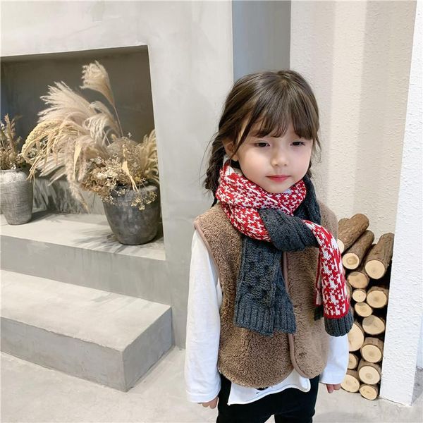 scarves 2021 winter korean color matching twist houndstooth children's scarf wild men and women the same woolen yarn warm, Blue;gray
scarves 2021 winter korean color matching twist houndstooth children's scarf wild men and women the same woolen yarn warm, Blue;gray