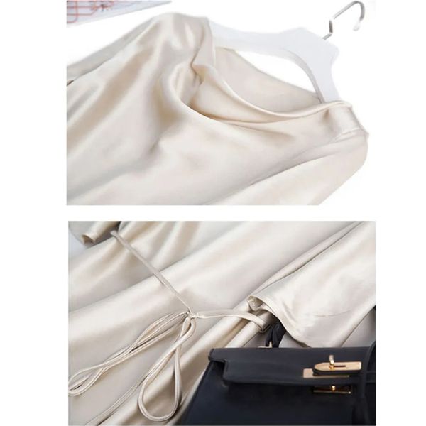 2021silk spaghetti half sleeve lace-up summer dress women satin long dress elegant party dresses plus size rzby098, Black;gray
2021silk spaghetti half sleeve lace-up summer dress women satin long dress elegant party dresses plus size rzby098, Black;gray